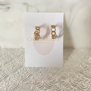 Fashion Jewelry | Prom Earrings | Wedding Jewelry | Gold | Rope design| Earrings